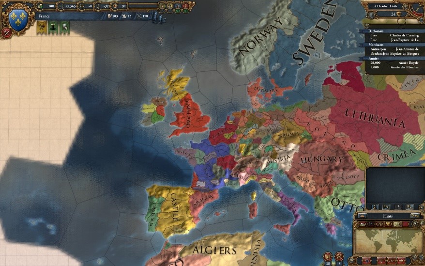 Europa Universalis IV  World Map