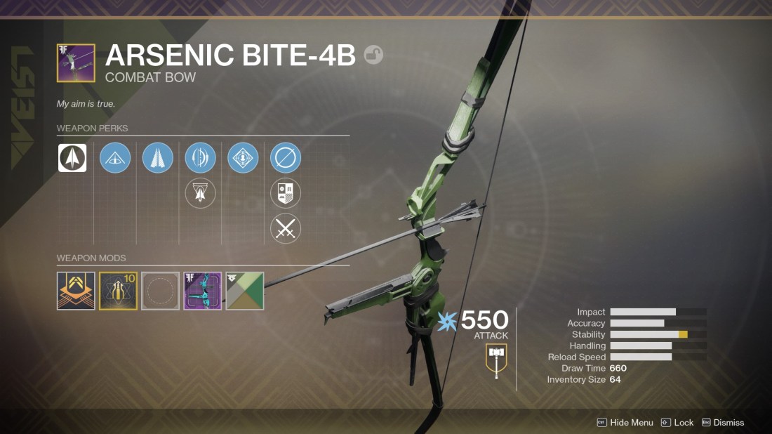 Destiny 2 Forsaken - Bow