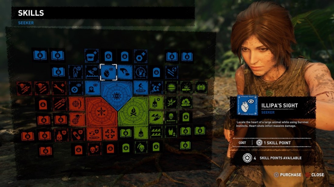 Shadow of the Tomb Raider - Skills