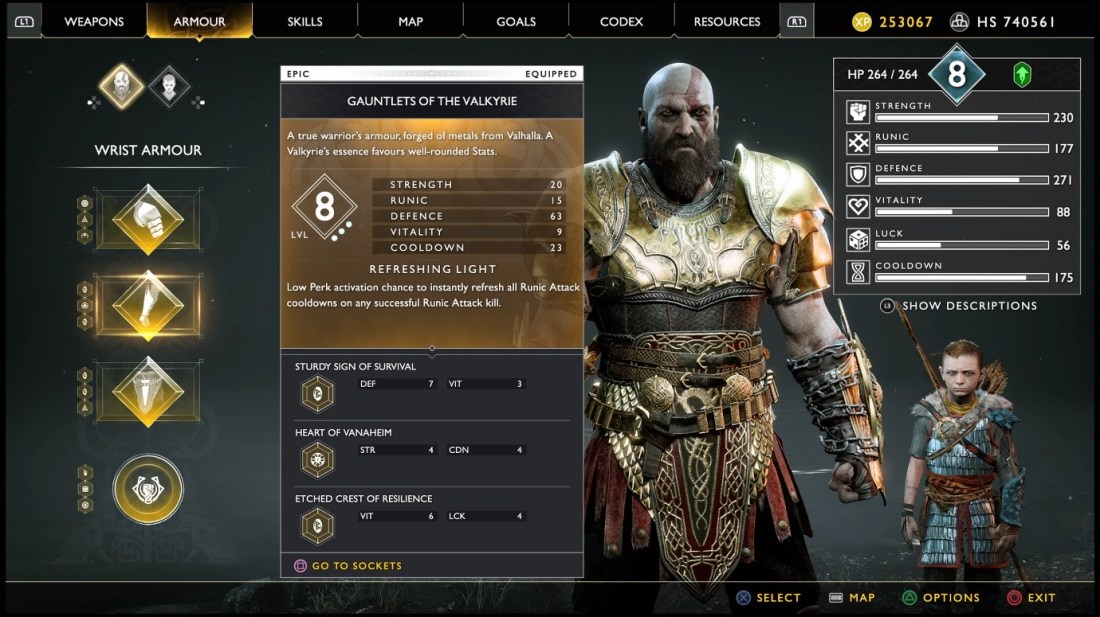 God of War (2018) Powerful Armour