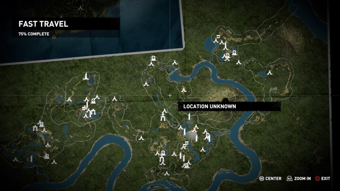 Shadow of the Tomb Raider - Map