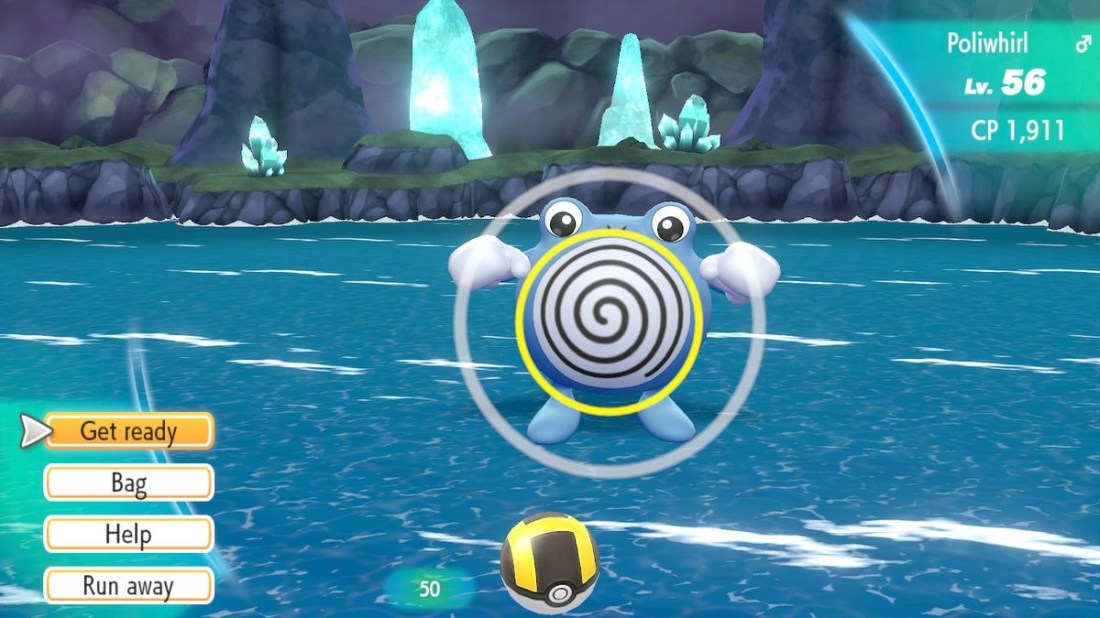 Let's Go Pikachu - Enemies on the screen